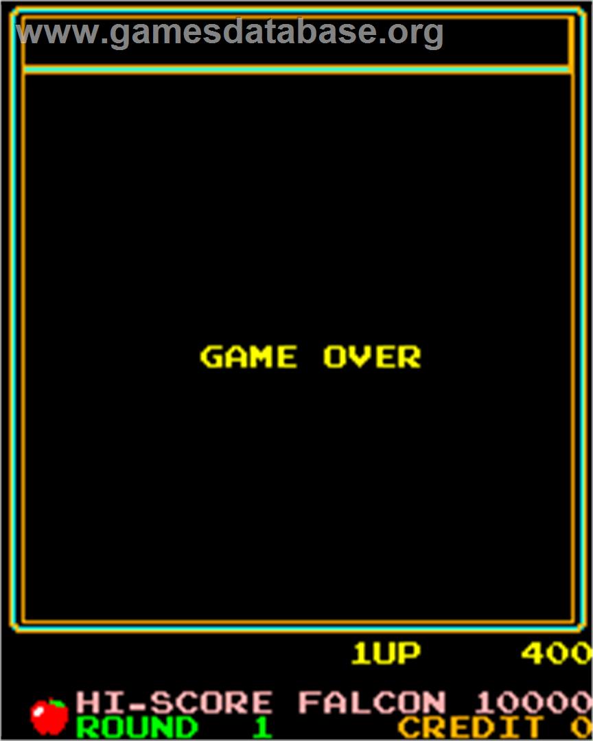 Dorodon - Arcade - Artwork - Game Over Screen