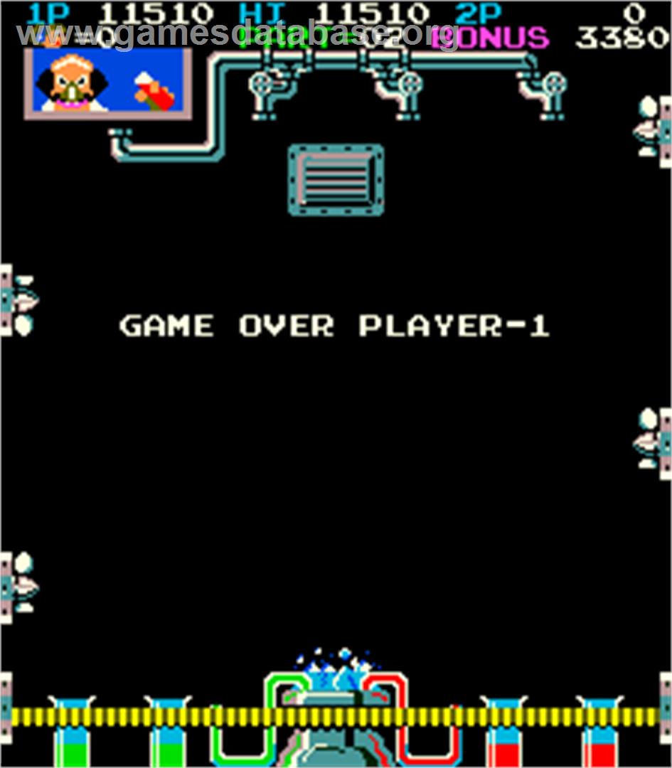 Dr. Micro - Arcade - Artwork - Game Over Screen
