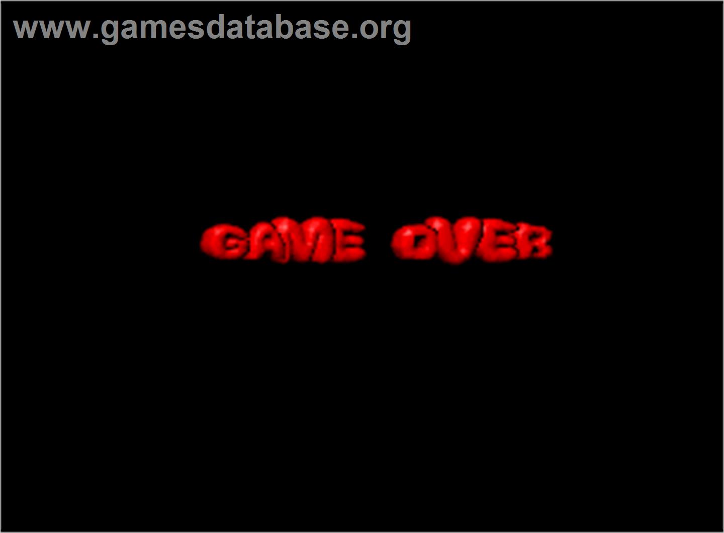 Dream World - Arcade - Artwork - Game Over Screen