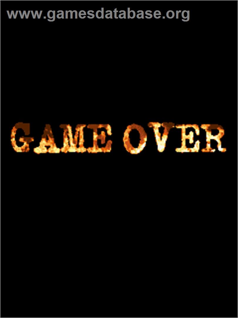 ESP Ra.De. - Arcade - Artwork - Game Over Screen