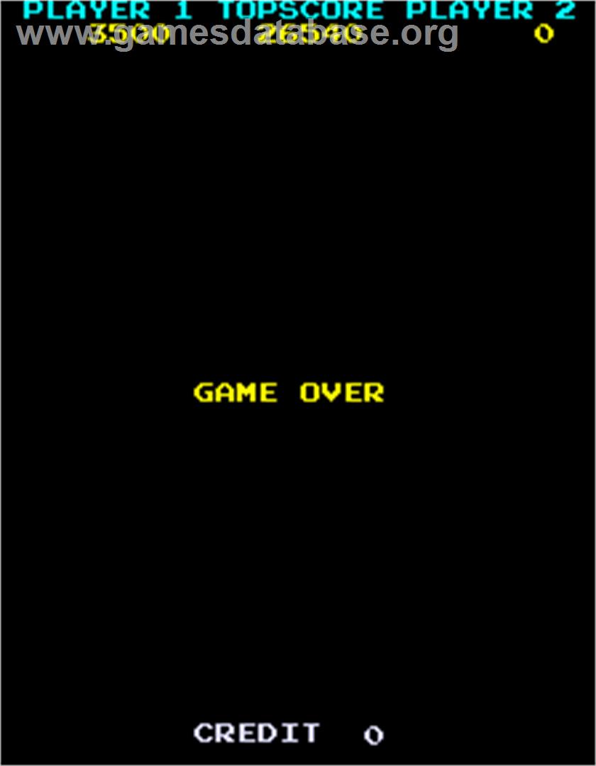 Eggor - Arcade - Artwork - Game Over Screen