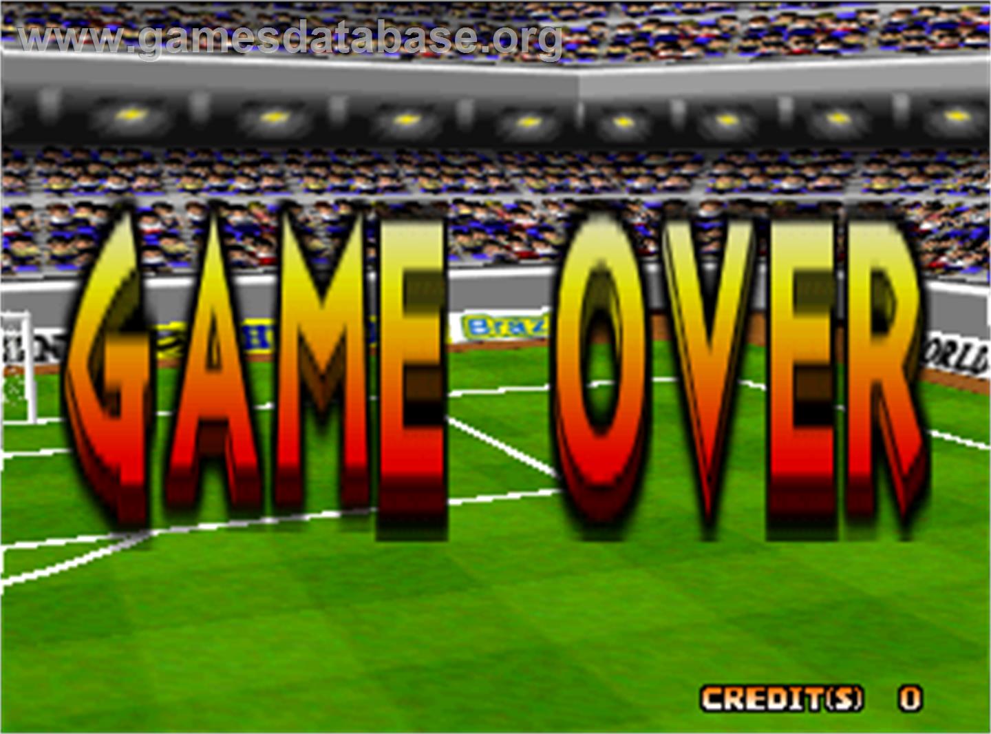 Eleven Beat - Arcade - Artwork - Game Over Screen