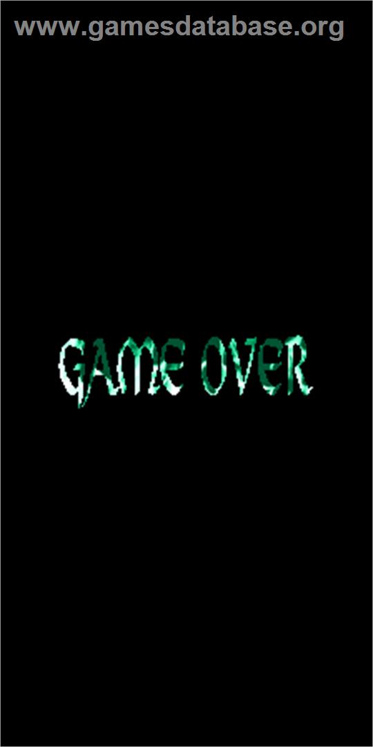 EspGaluda - Arcade - Artwork - Game Over Screen