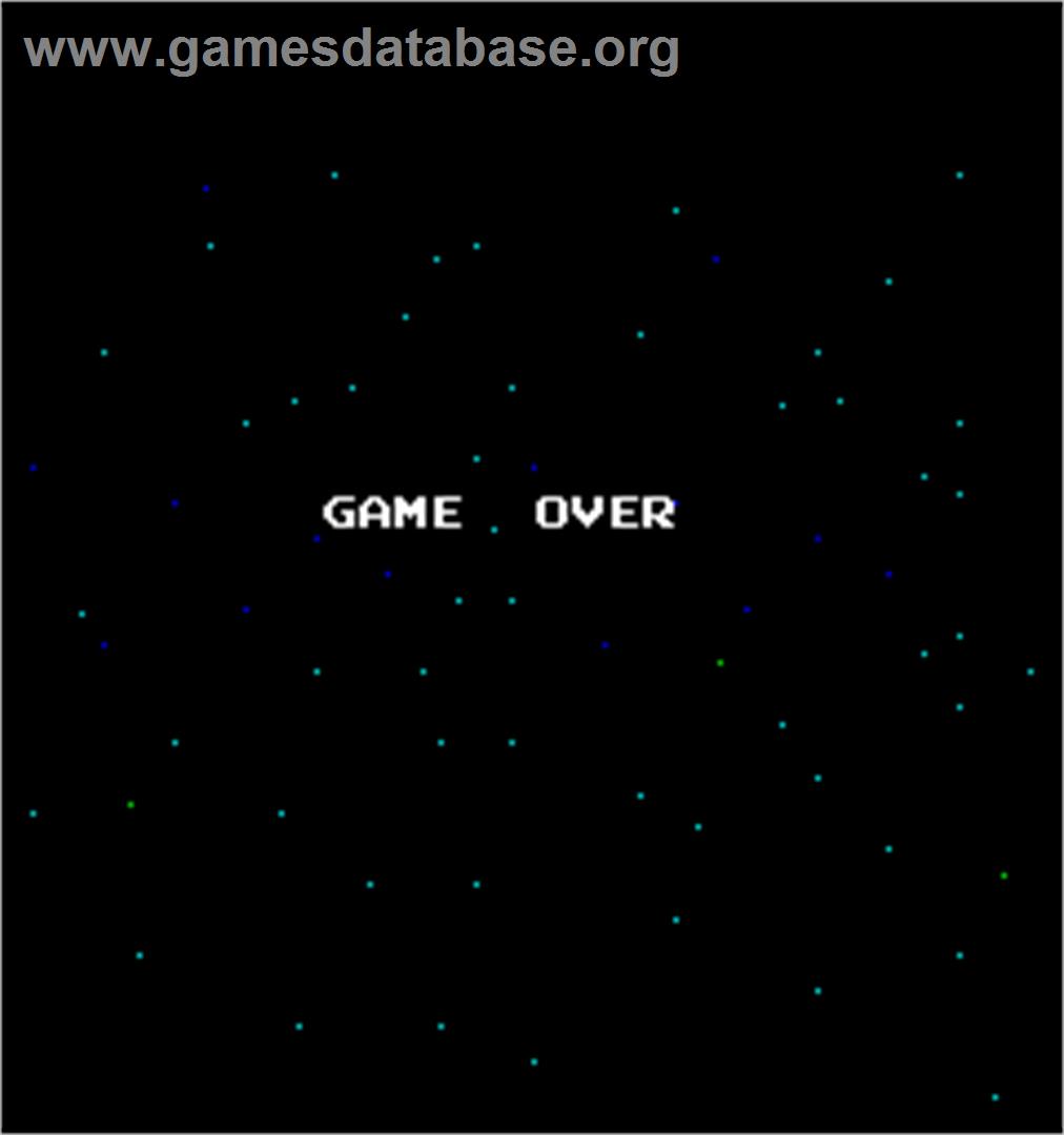 Explorer - Arcade - Artwork - Game Over Screen