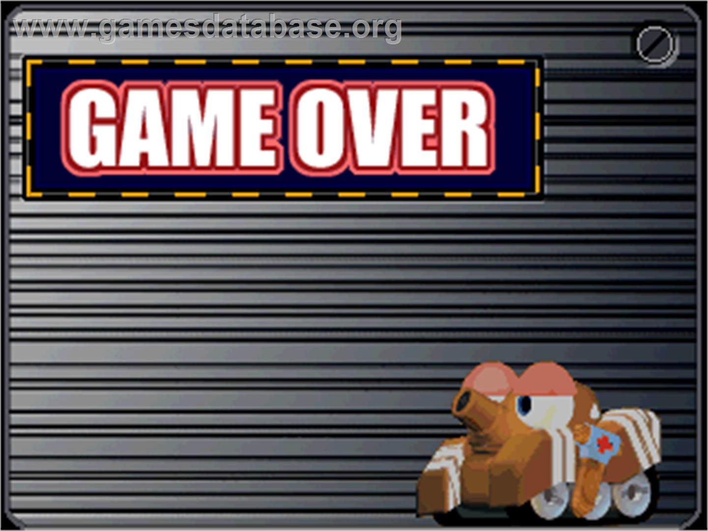 Fortress 2 Blue Arcade - Arcade - Artwork - Game Over Screen