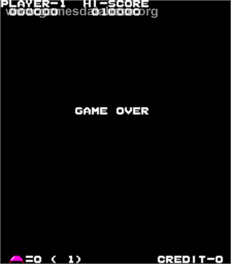 Front Line - Arcade - Artwork - Game Over Screen