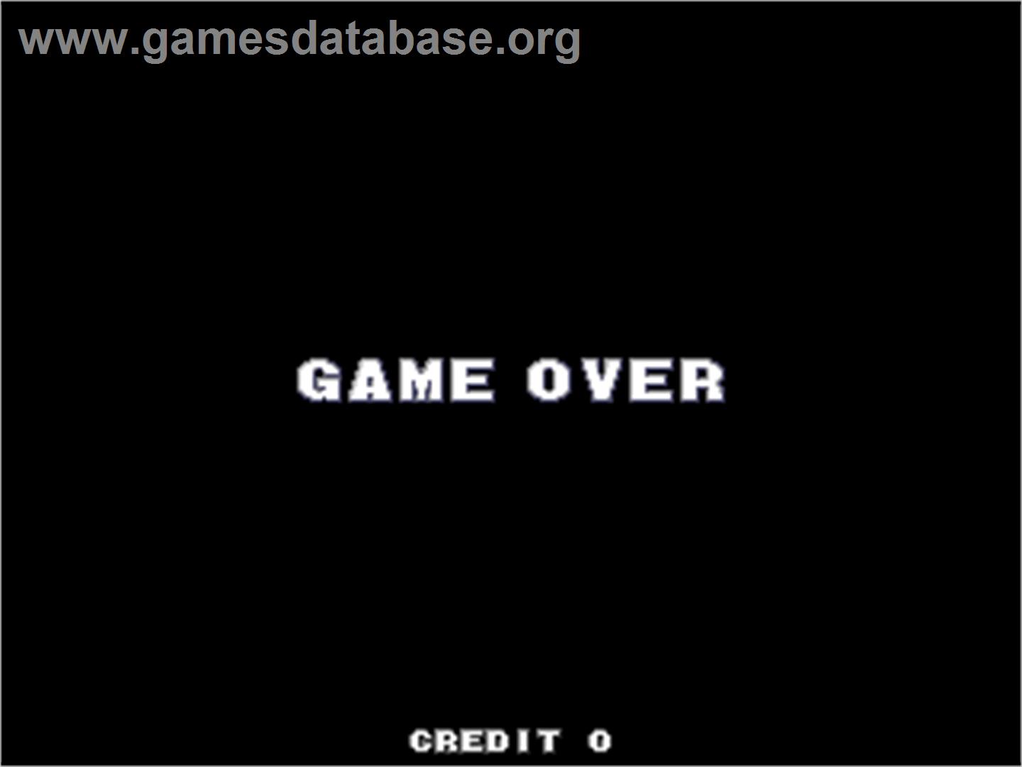 G-Darius Ver.2 - Arcade - Artwork - Game Over Screen