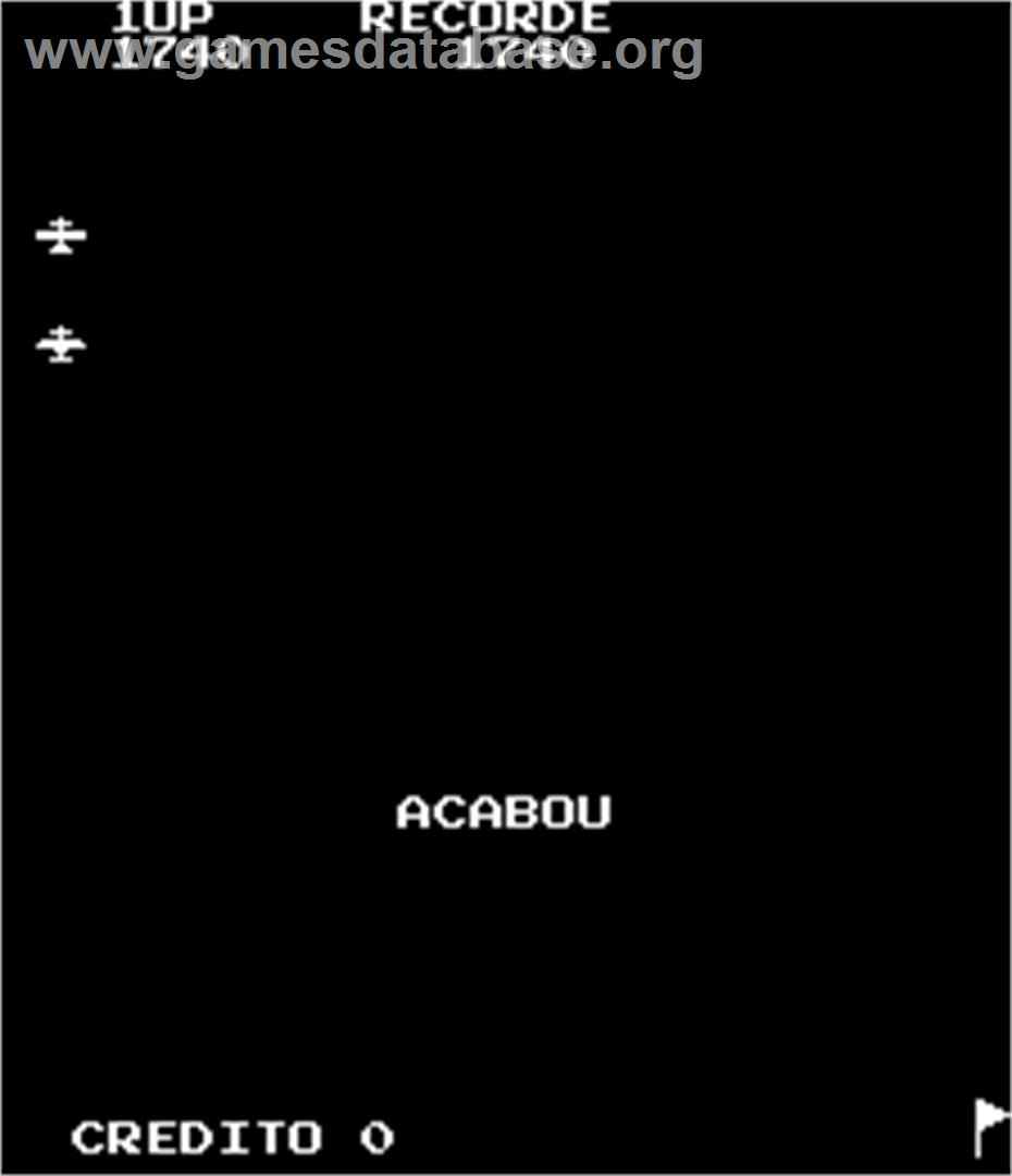 Galactica - Batalha Espacial - Arcade - Artwork - Game Over Screen