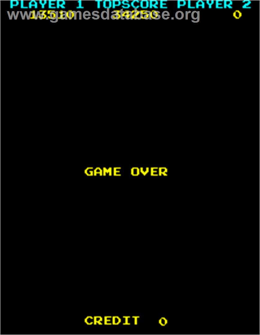 Gorkans - Arcade - Artwork - Game Over Screen