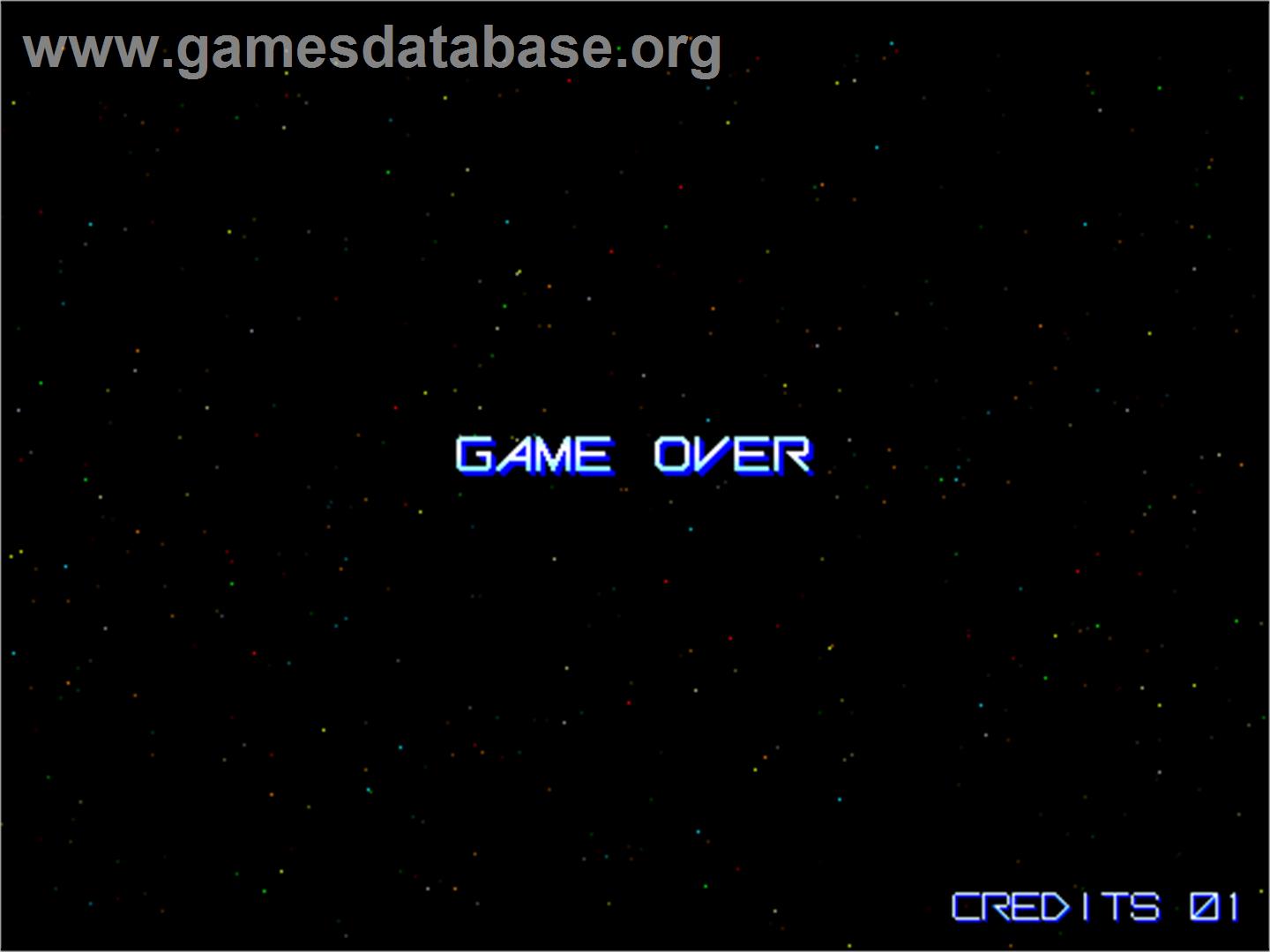 Gradius 4: Fukkatsu - Arcade - Artwork - Game Over Screen
