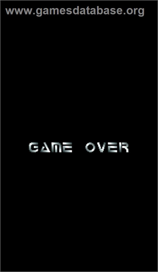 GunNail - Arcade - Artwork - Game Over Screen