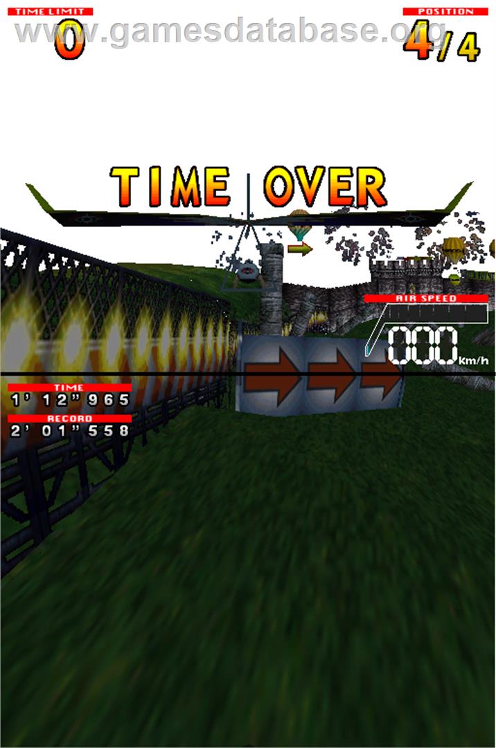Hang Pilot - Arcade - Artwork - Game Over Screen