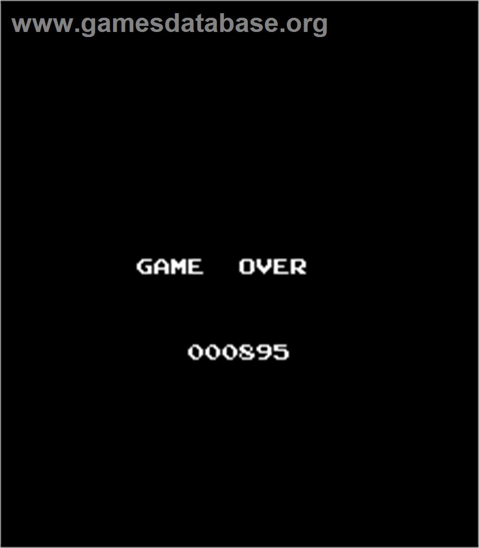 Head On - Arcade - Artwork - Game Over Screen