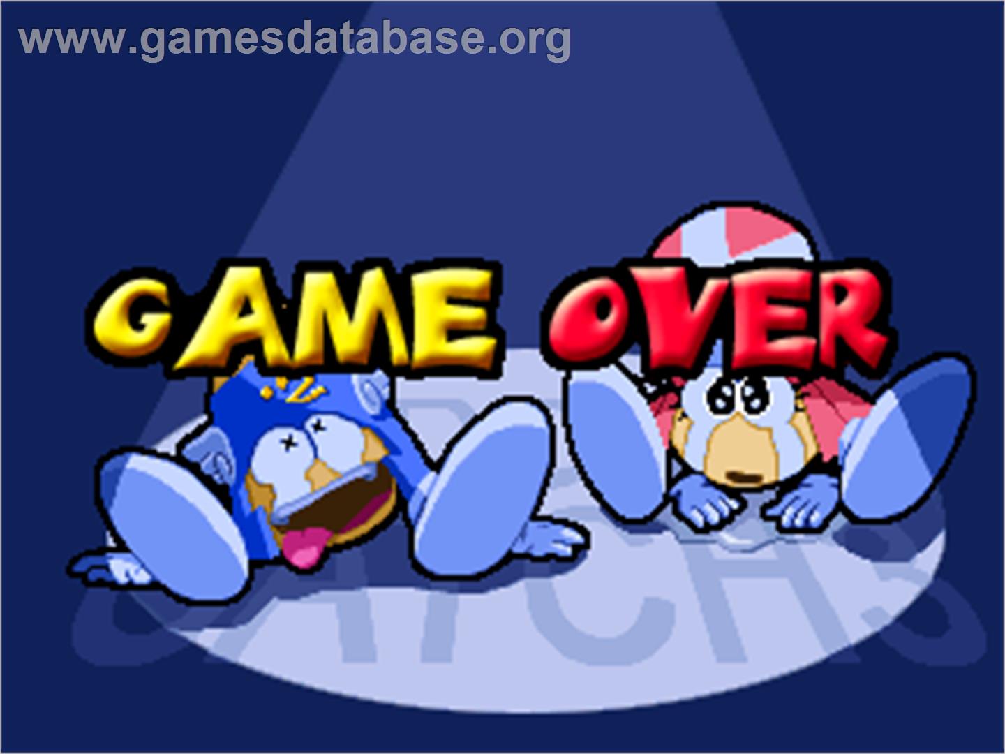 Hidden Catch 3 - Arcade - Artwork - Game Over Screen