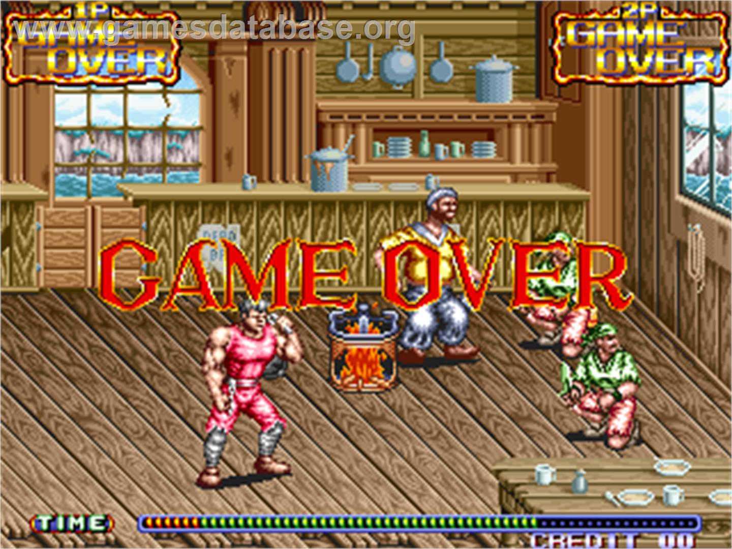 Hook - Arcade - Artwork - Game Over Screen