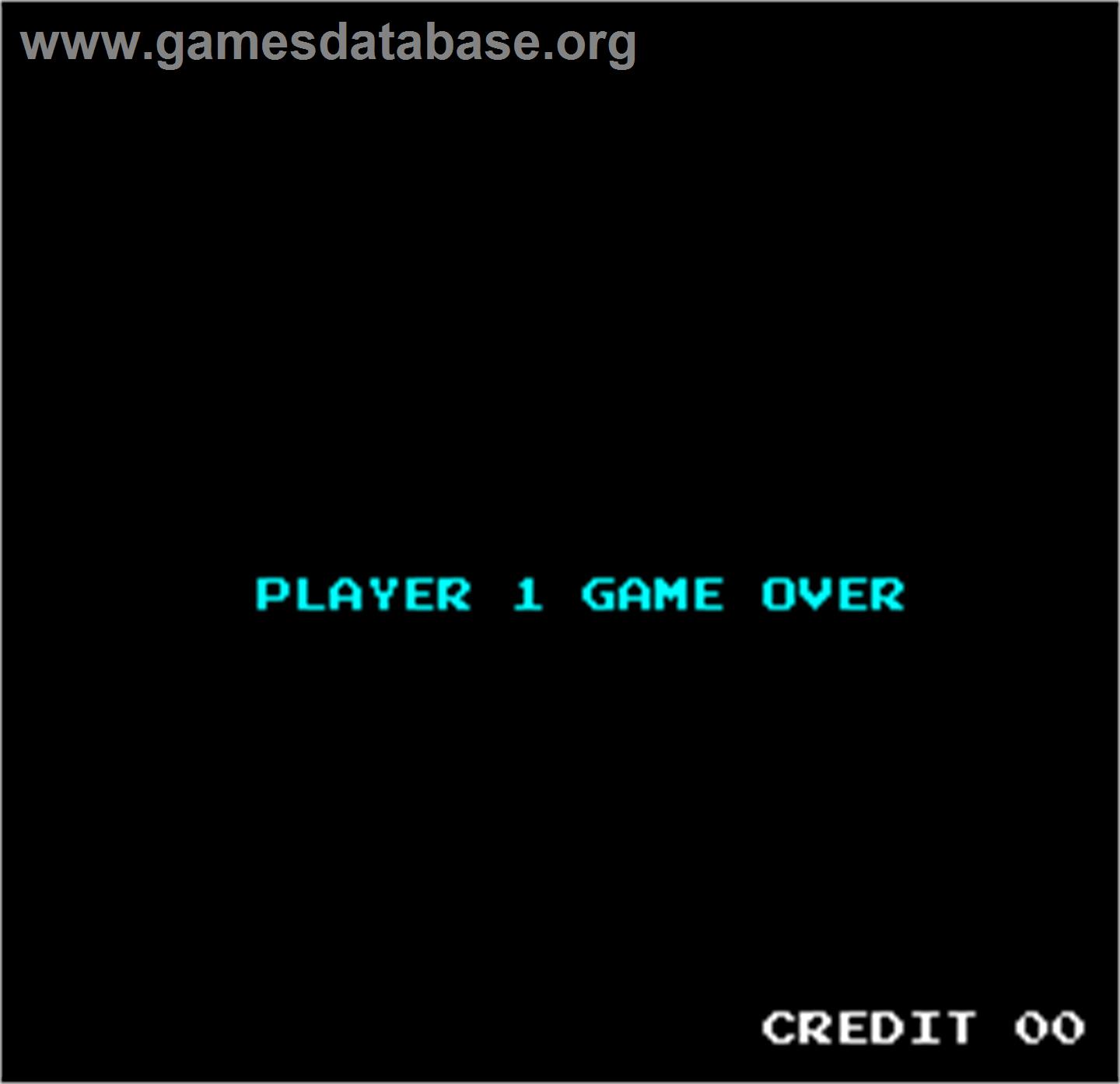 Hunchback - Arcade - Artwork - Game Over Screen