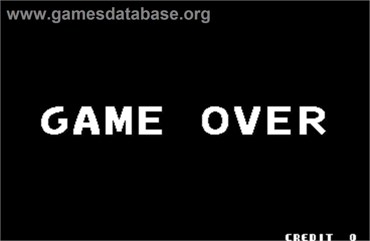 Hyper Bishi Bashi Champ - Arcade - Artwork - Game Over Screen