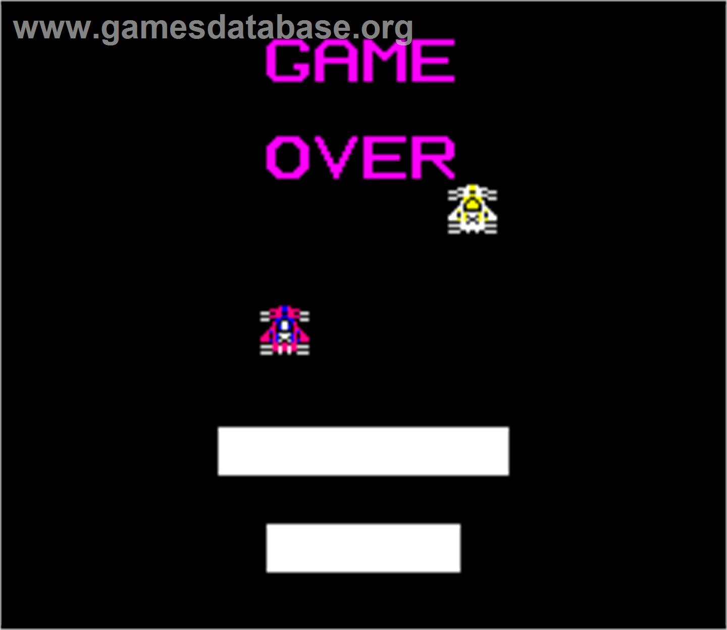 Imola Grand Prix - Arcade - Artwork - Game Over Screen