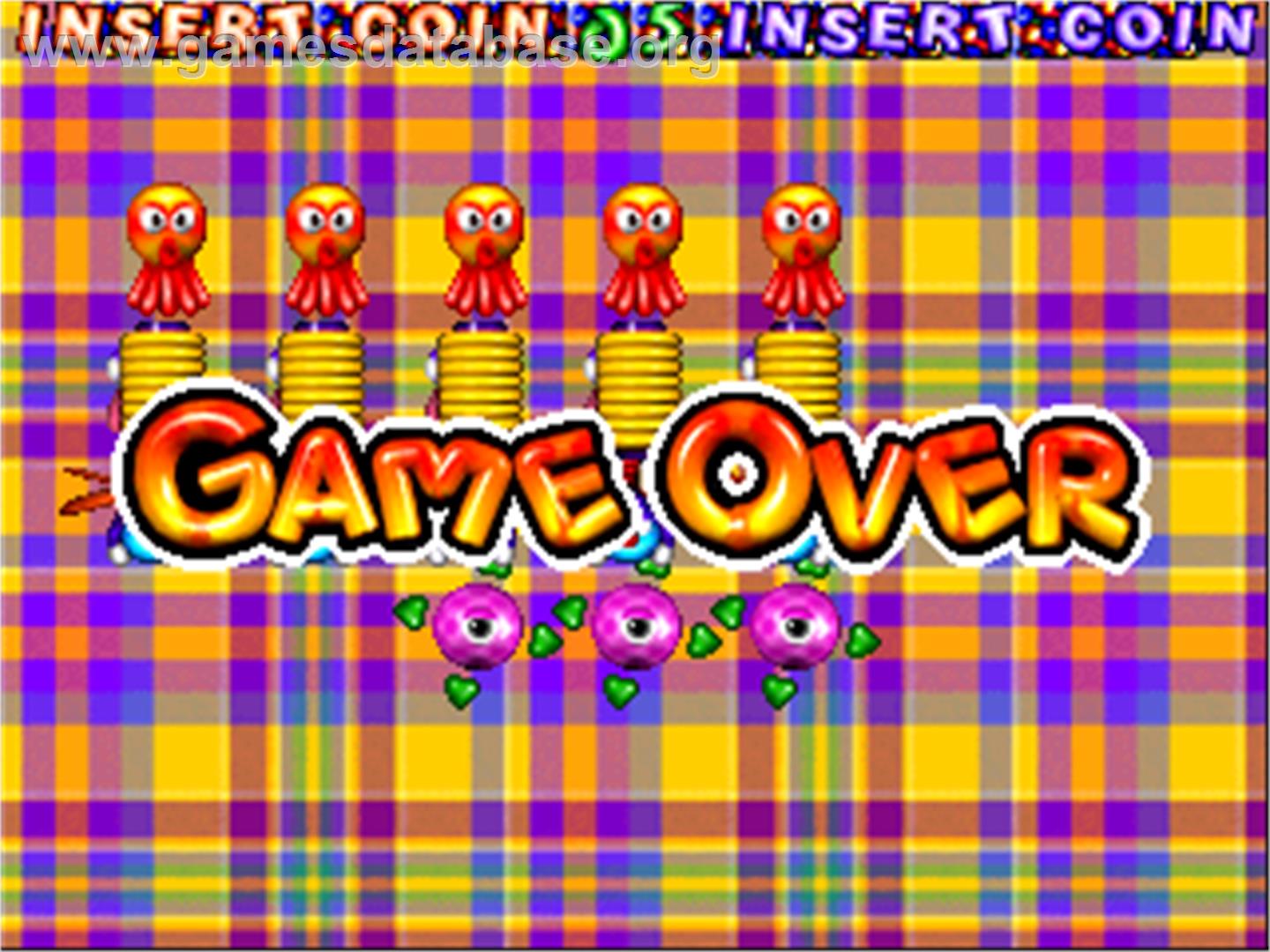 Jumping Break - Arcade - Artwork - Game Over Screen