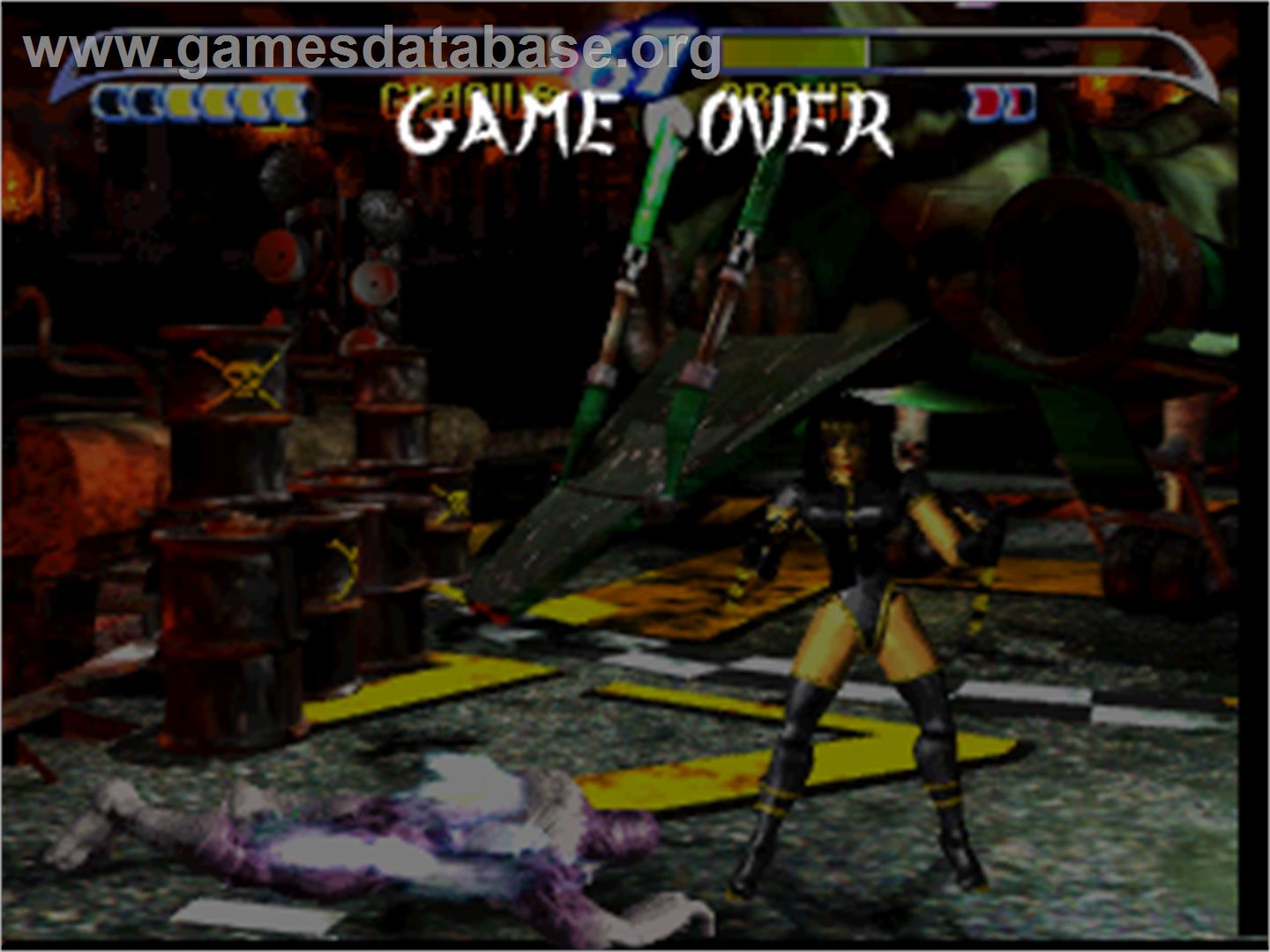 Killer Instinct 2 - Arcade - Artwork - Game Over Screen