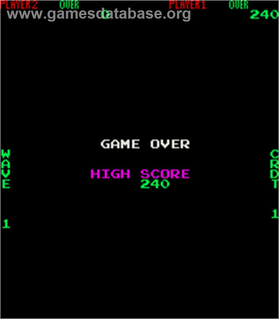 Levers - Arcade - Artwork - Game Over Screen