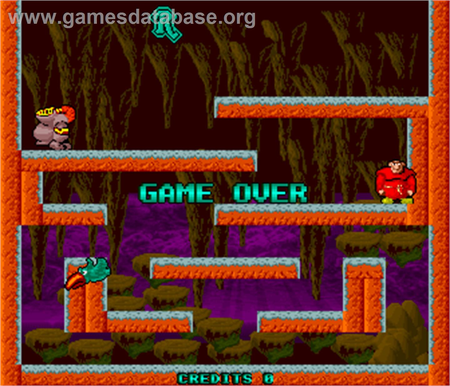 Little Robin - Arcade - Artwork - Game Over Screen