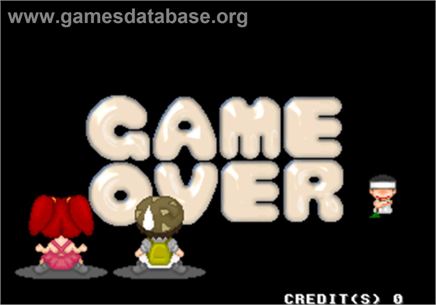 Live Quiz Show - Arcade - Artwork - Game Over Screen