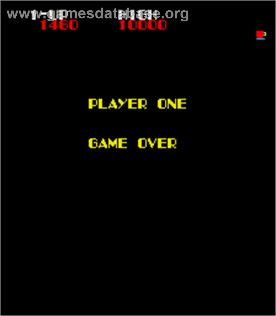Loco-Motion - Arcade - Artwork - Game Over Screen