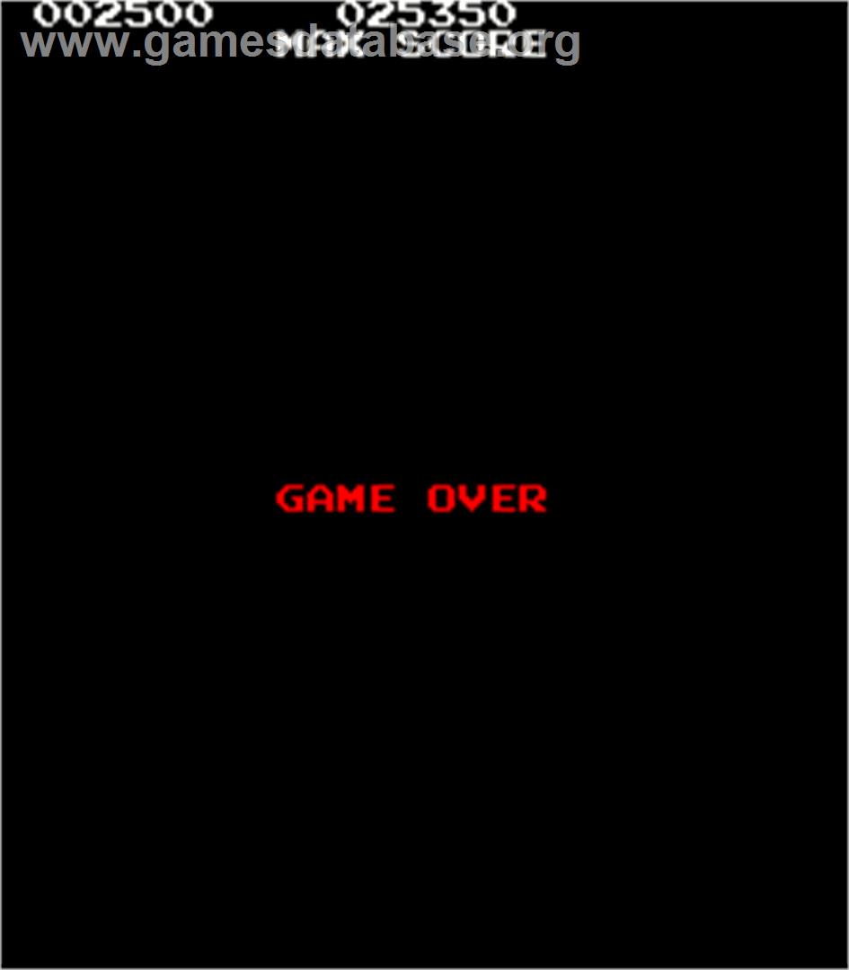 Looping - Arcade - Artwork - Game Over Screen