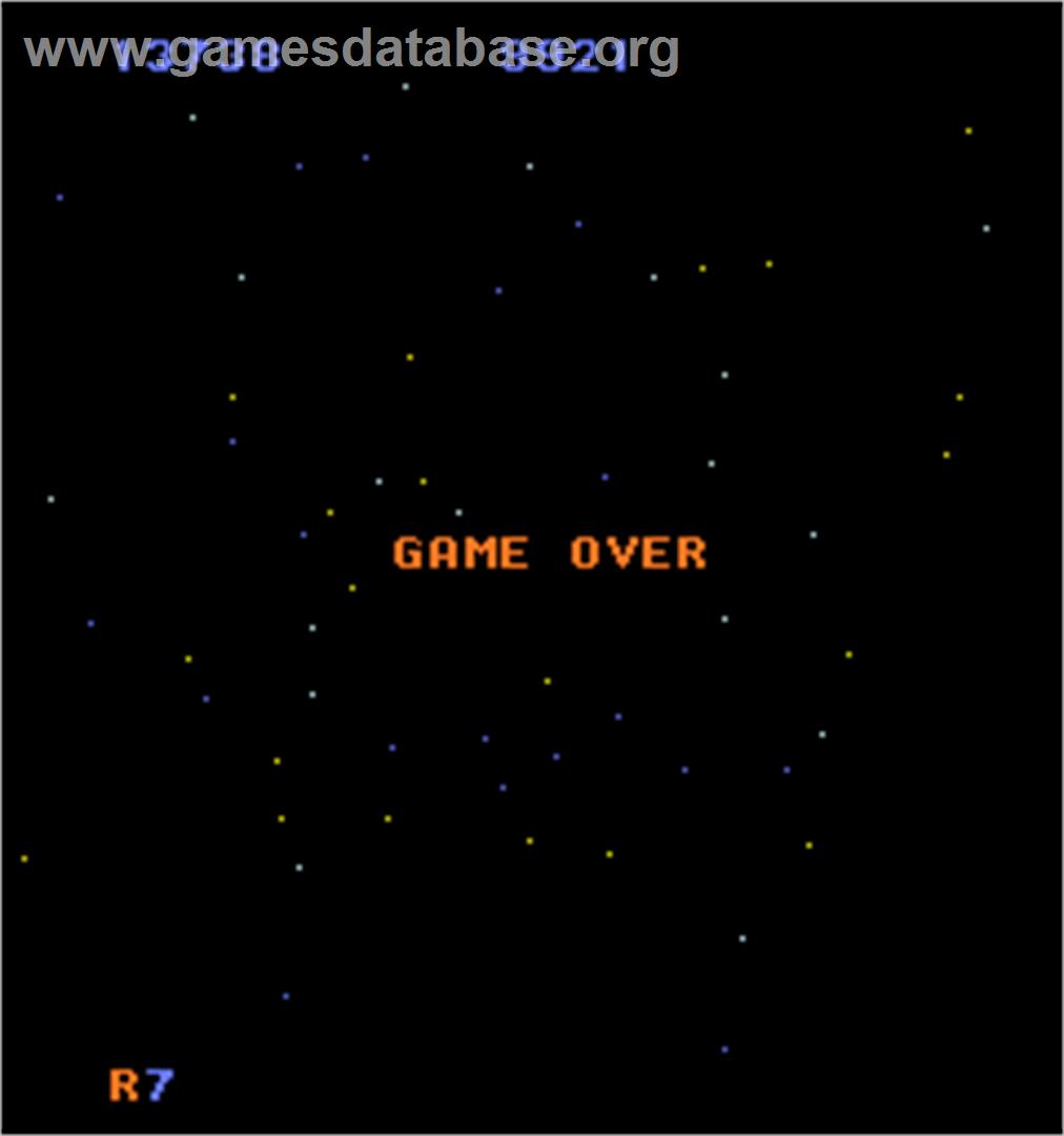 Mad Planets - Arcade - Artwork - Game Over Screen