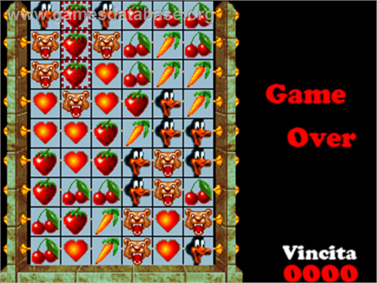 Magic Sticks - Arcade - Artwork - Game Over Screen