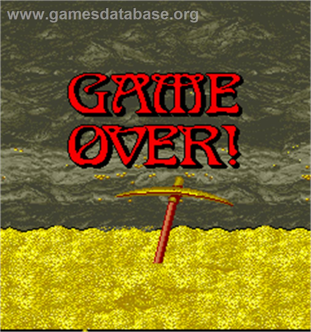 Many Block - Arcade - Artwork - Game Over Screen