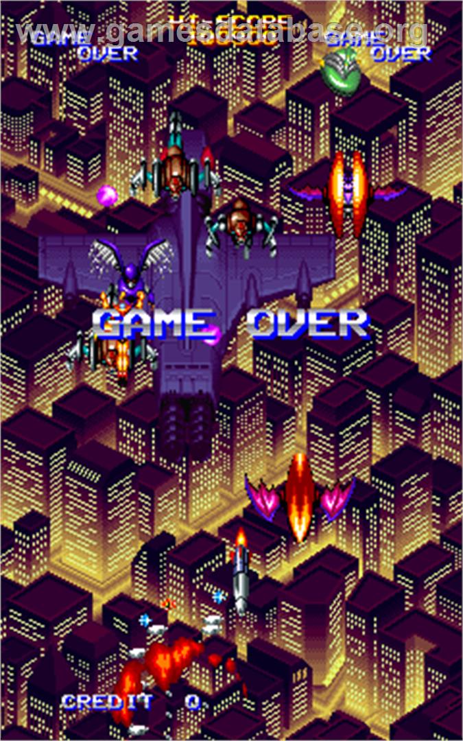 Mazinger Z - Arcade - Artwork - Game Over Screen