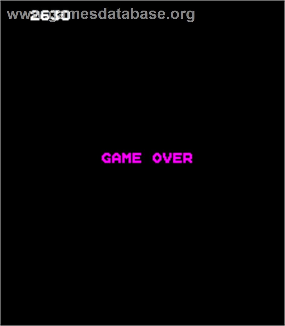 Meteoroids - Arcade - Artwork - Game Over Screen