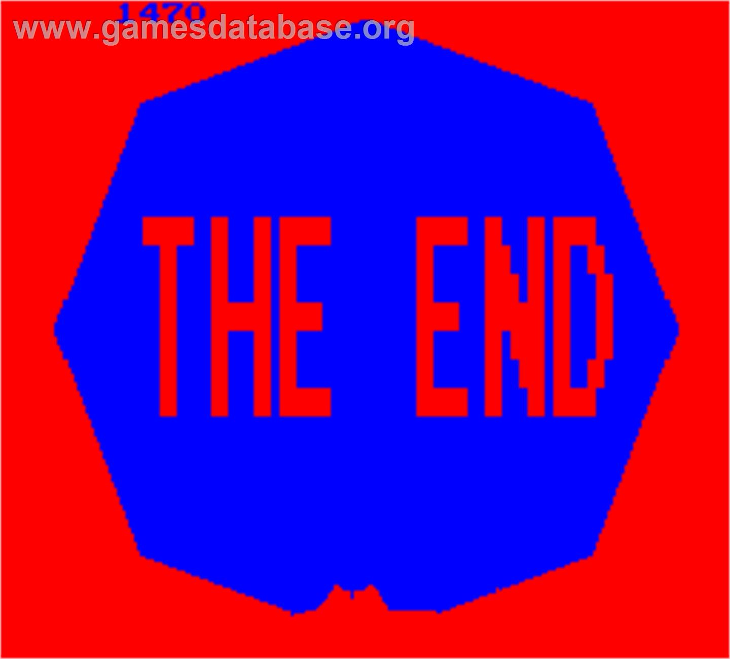 Missile Command - Arcade - Artwork - Game Over Screen