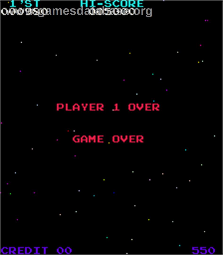 Moon Quasar - Arcade - Artwork - Game Over Screen