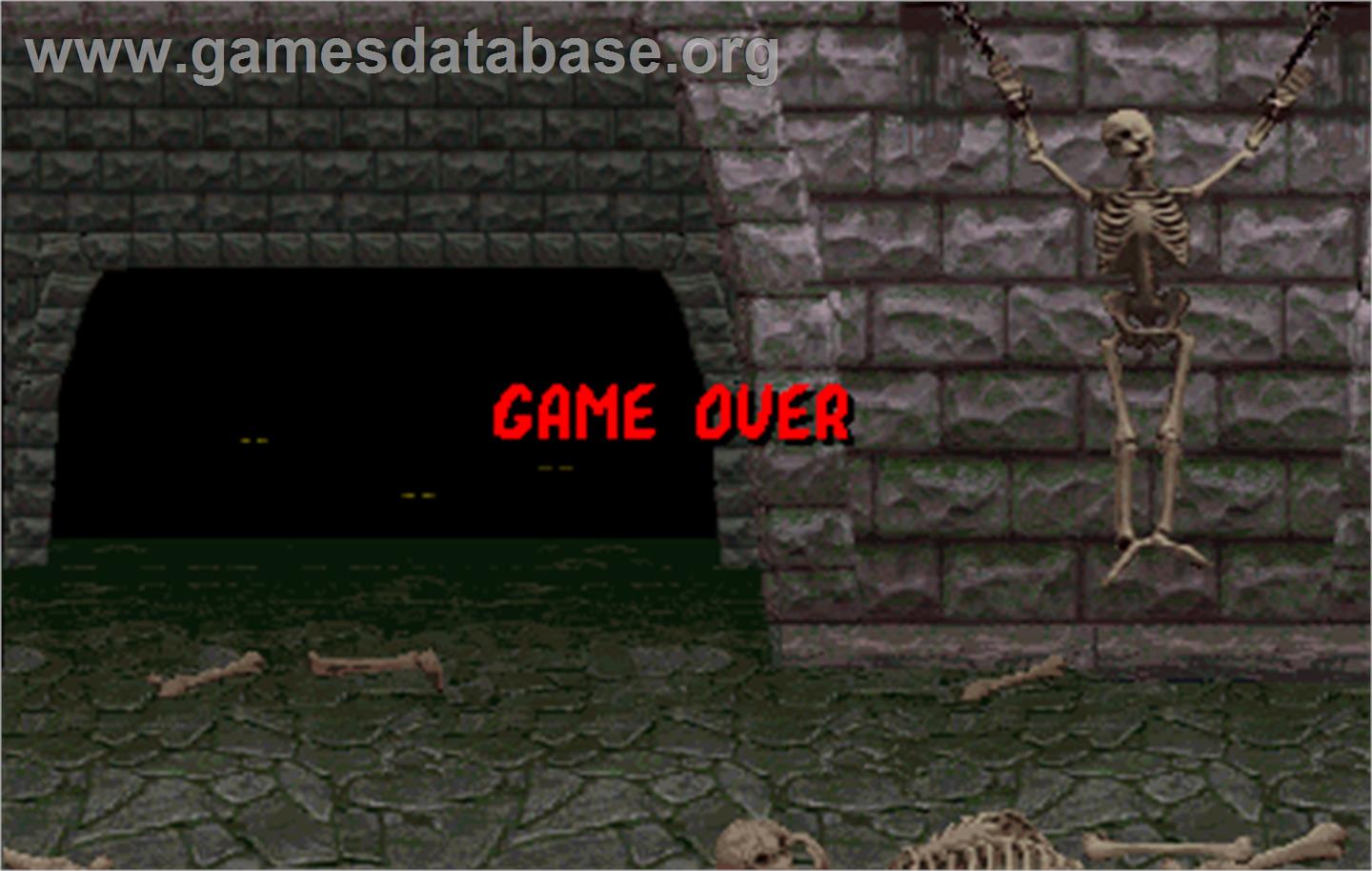 Mortal Kombat - Arcade - Artwork - Game Over Screen