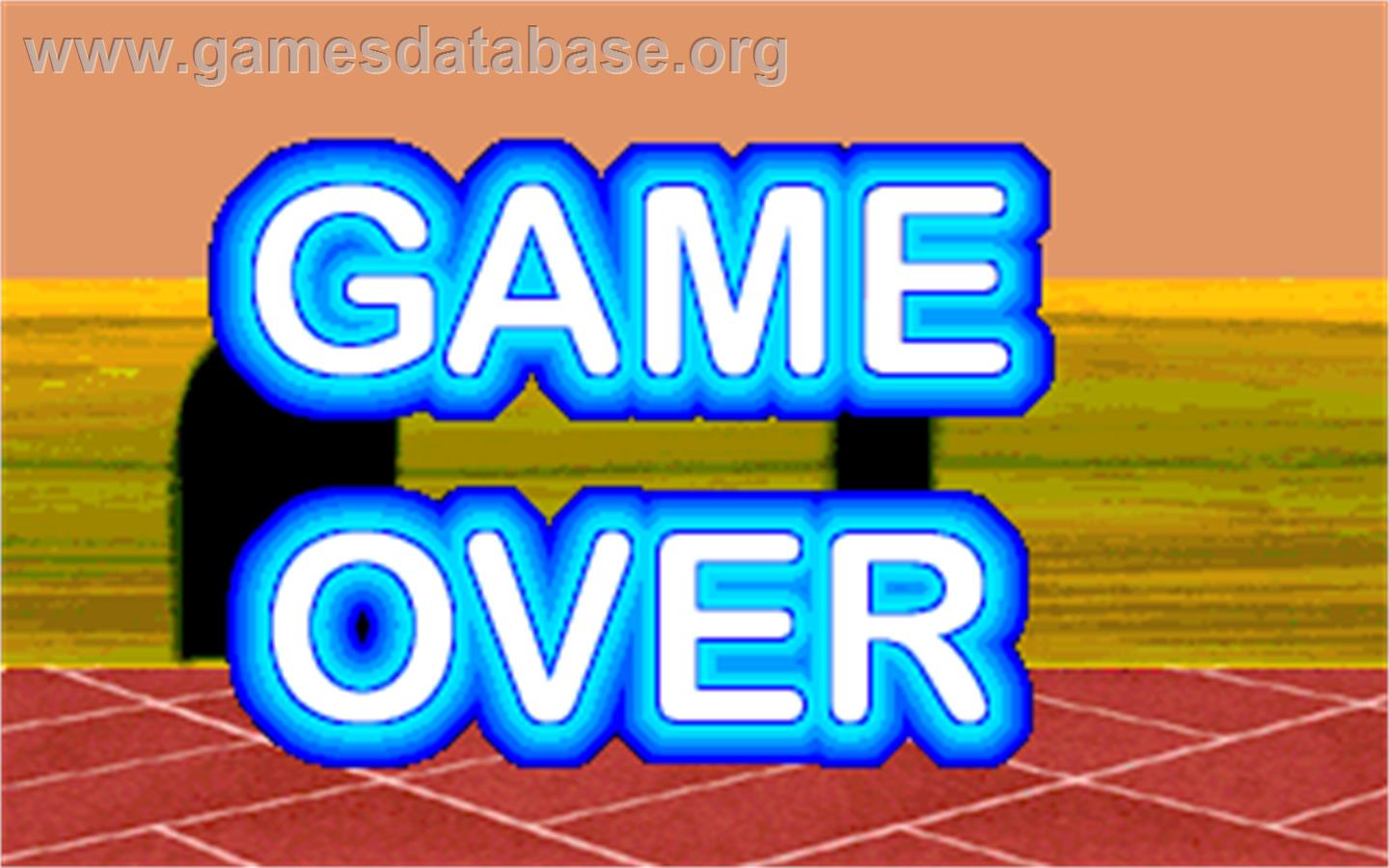 Mouse Attack - Arcade - Artwork - Game Over Screen