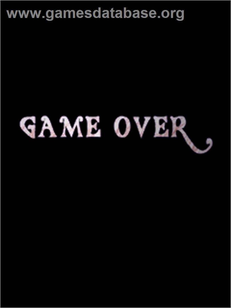 Mushihime Sama - Arcade - Artwork - Game Over Screen