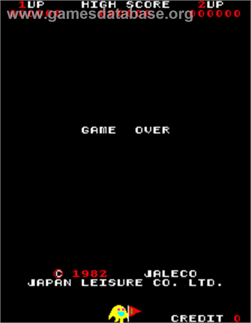 Naughty Boy - Arcade - Artwork - Game Over Screen