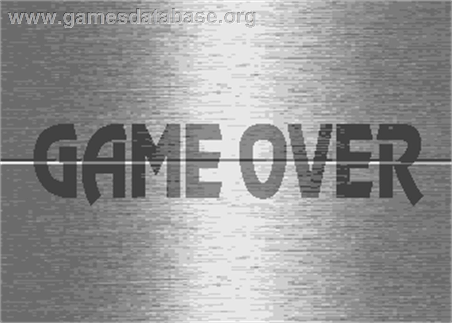 Nettoh Quiz Champion - Arcade - Artwork - Game Over Screen