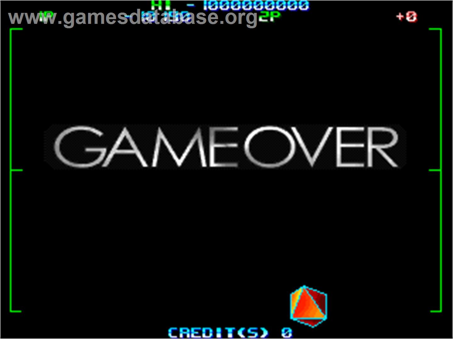 Night Raid - Arcade - Artwork - Game Over Screen