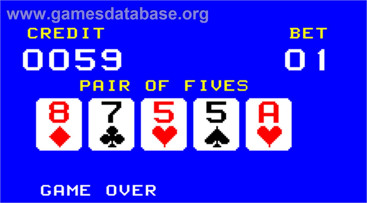 Noraut Red Hot Joker Poker - Arcade - Artwork - Game Over Screen