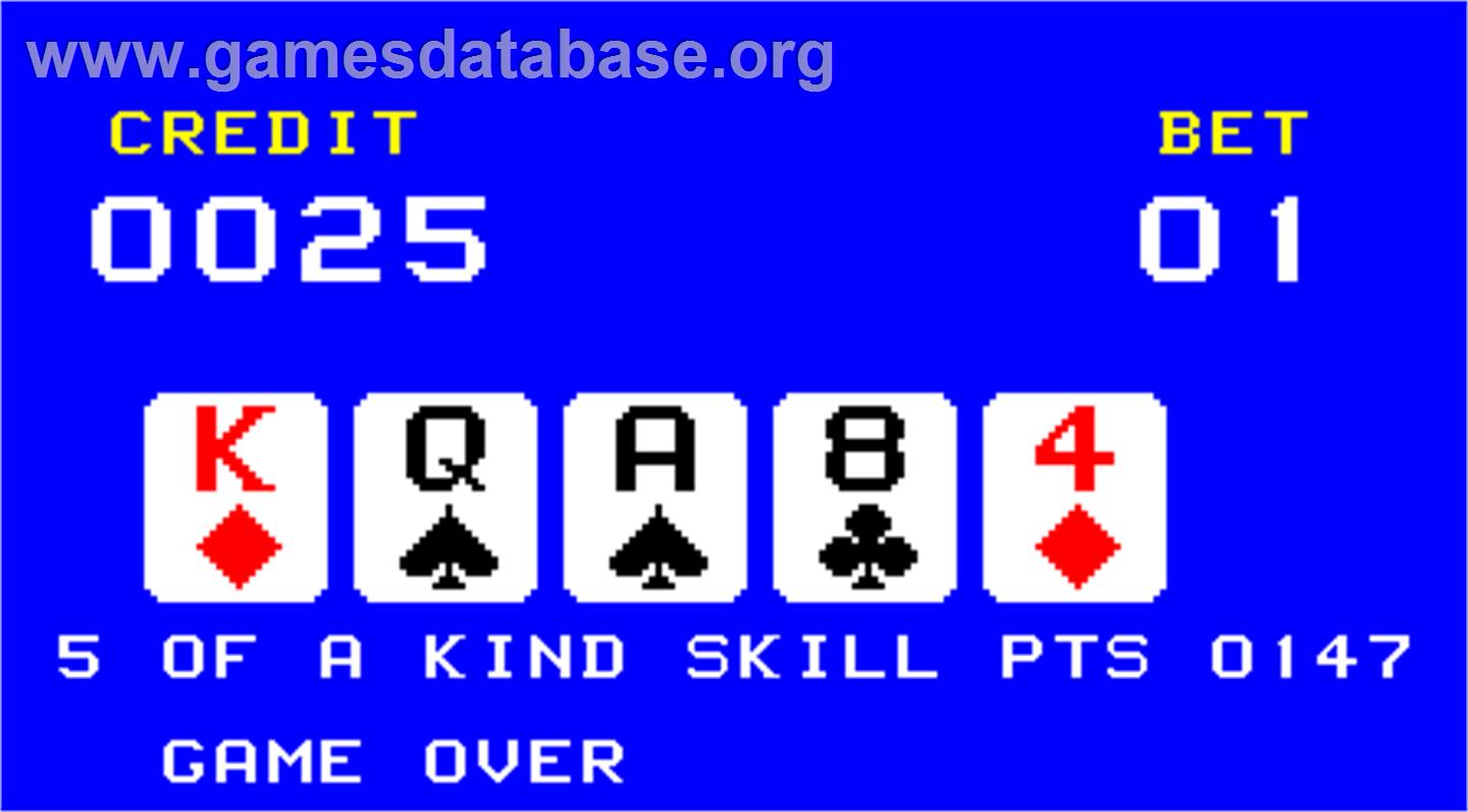 Noraut Red Hot Joker Poker - Arcade - Artwork - Game Over Screen