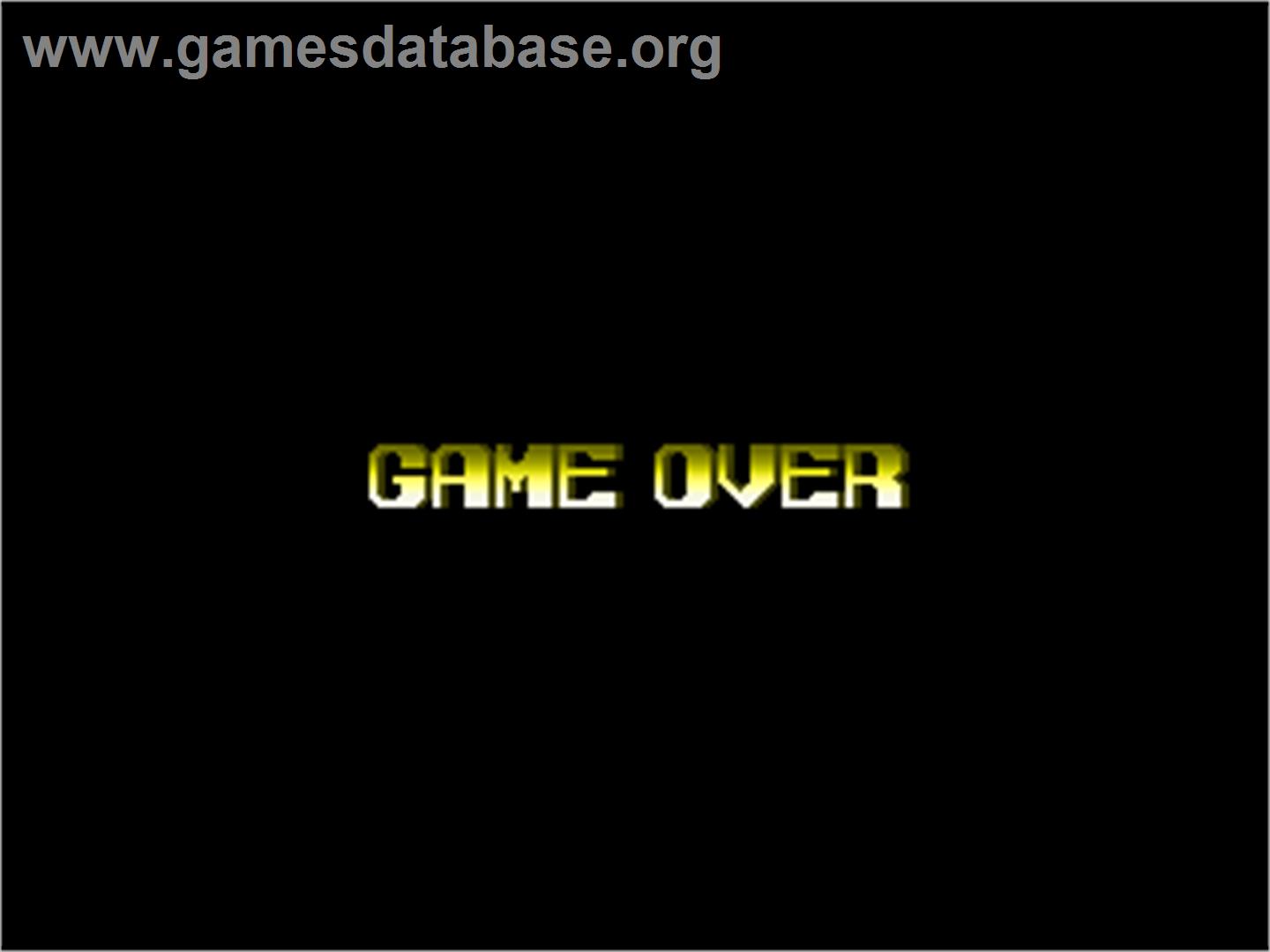 Oedo Fight - Arcade - Artwork - Game Over Screen