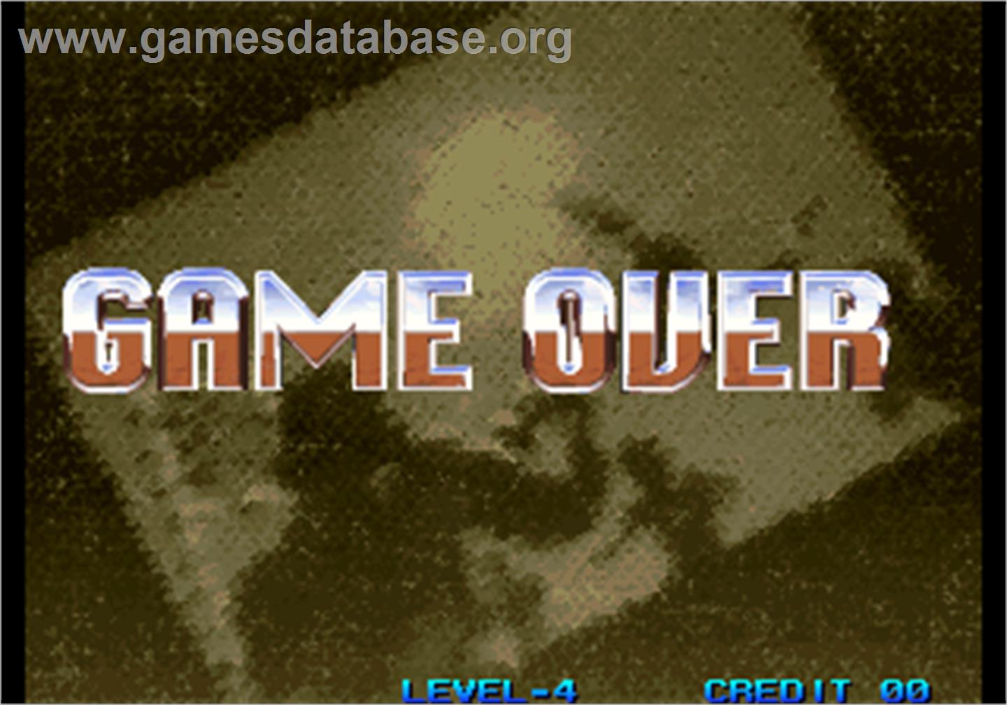 Pleasure Goal / Futsal - 5 on 5 Mini Soccer - Arcade - Artwork - Game Over Screen