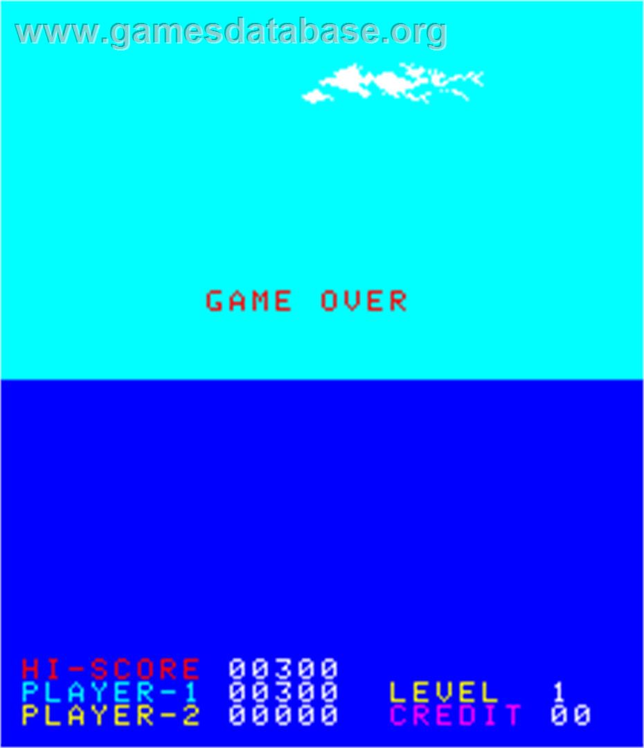 Polaris - Arcade - Artwork - Game Over Screen