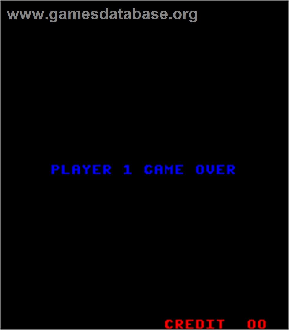 Porky - Arcade - Artwork - Game Over Screen