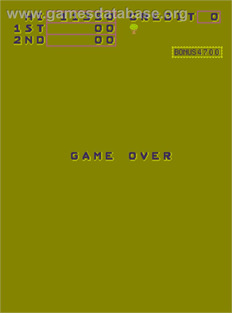 Portraits - Arcade - Artwork - Game Over Screen