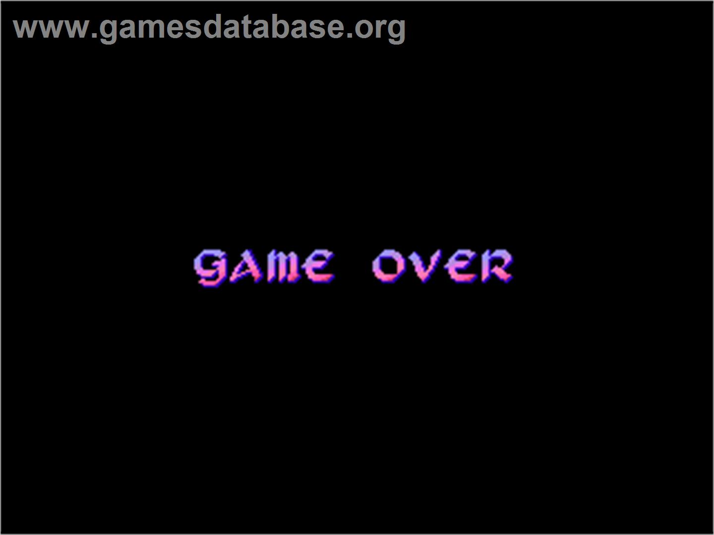 Pretty Soldier Sailor Moon - Arcade - Artwork - Game Over Screen